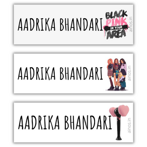 Blackpink Name Stickers