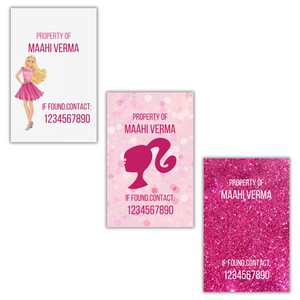 Barbie Bag Tags