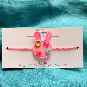 Pink Bunny Rakhi