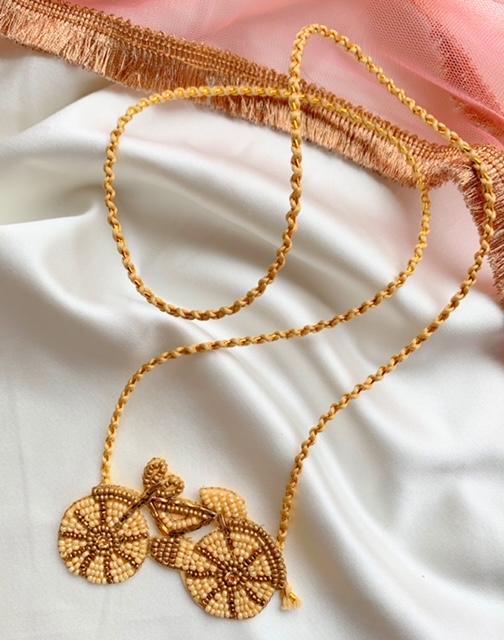 Gold Cycle Necklace