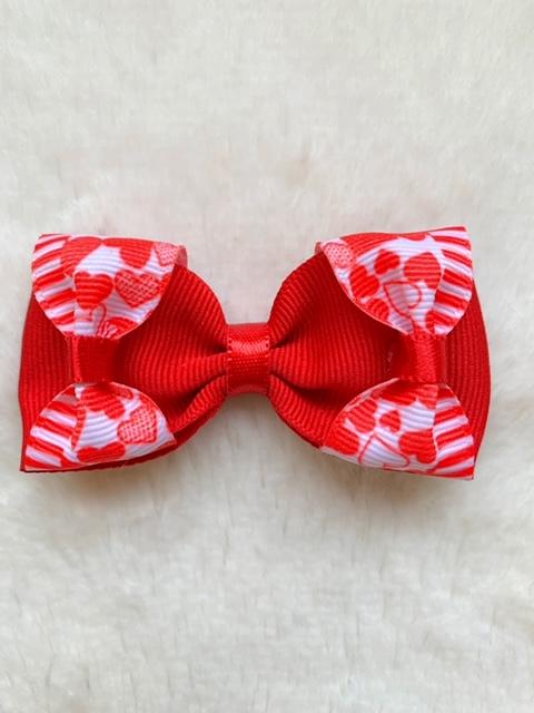 Red Heart full of Love Bow