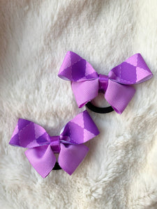 Lavender Butterfly Hair Ties