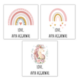 Unicorn & Rainbow Gift Stickers