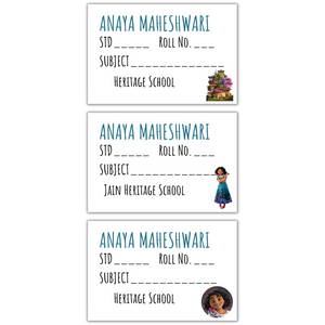 Encanto Book Labels