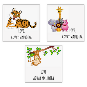 Jungle Gift Stickers