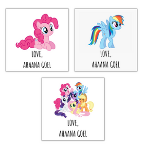 My Little Pony Gift Tags