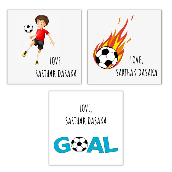 Football Gift Stickers