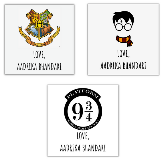 Harry Potter Gift Stickers