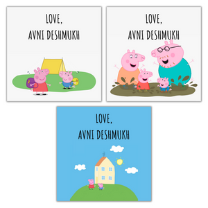 Peppa Note Cards