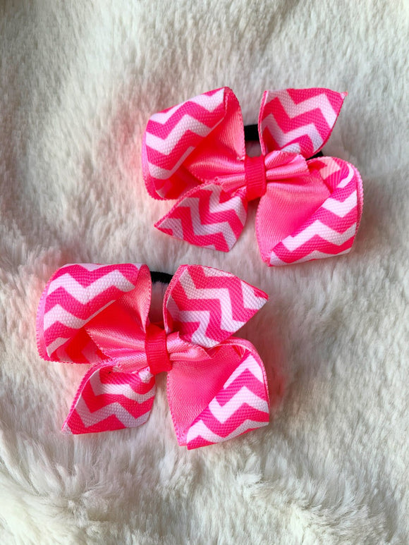 Pink Amelia Hair Ties