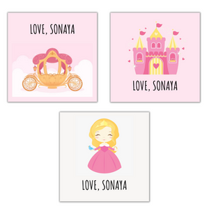 Princess Note Cards