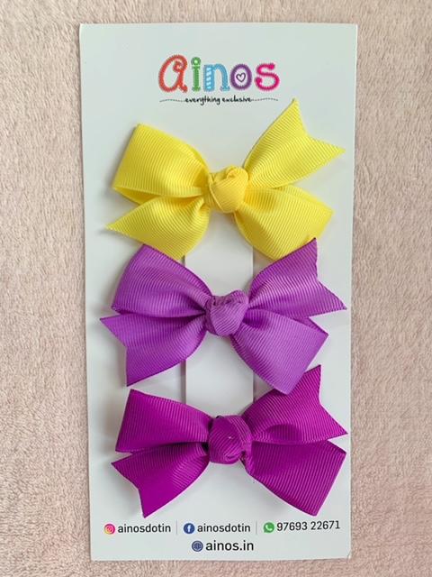 Princess Rapunzel inspired Bow Set