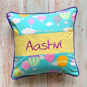 Hot Air Balloons Cushion Cover