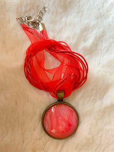 Red Pendant Necklace