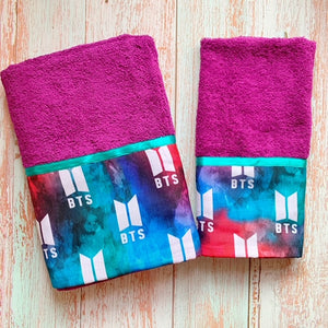 BTS-Violet Towel Set