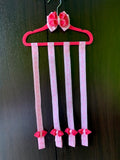 Pink Liza Bow Organizer