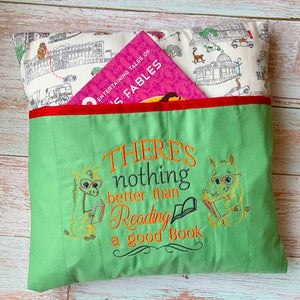 Zoo Book Pocket Reading Cushion