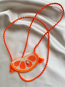 Orange Necklace