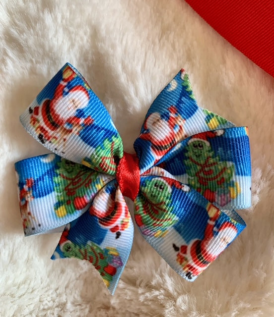 Christmas Pinwheel Bow