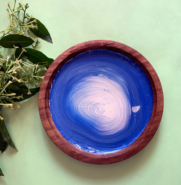 Whirlpool Wooden Platter