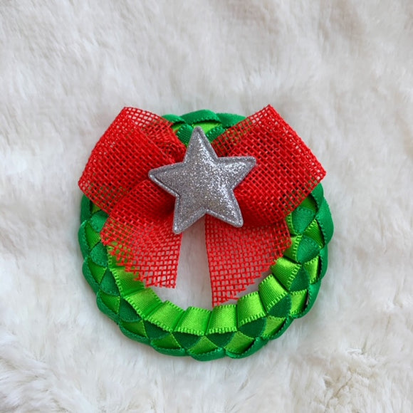 Christmas Wreath Bow