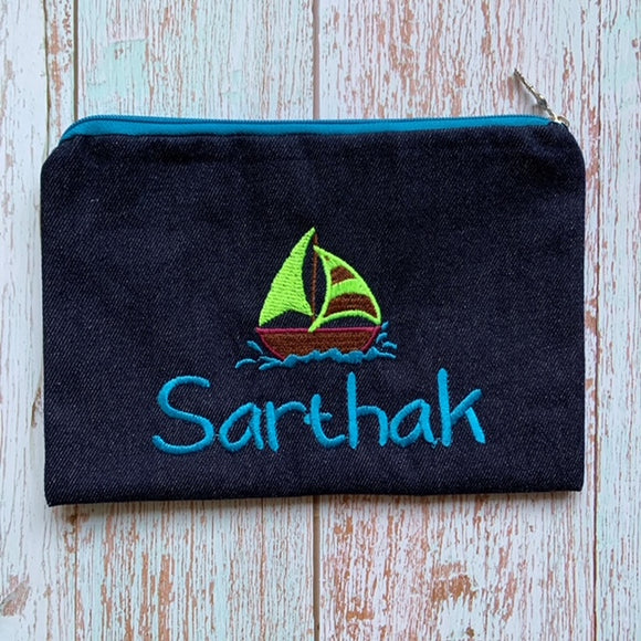 Boat Pencil Pouch