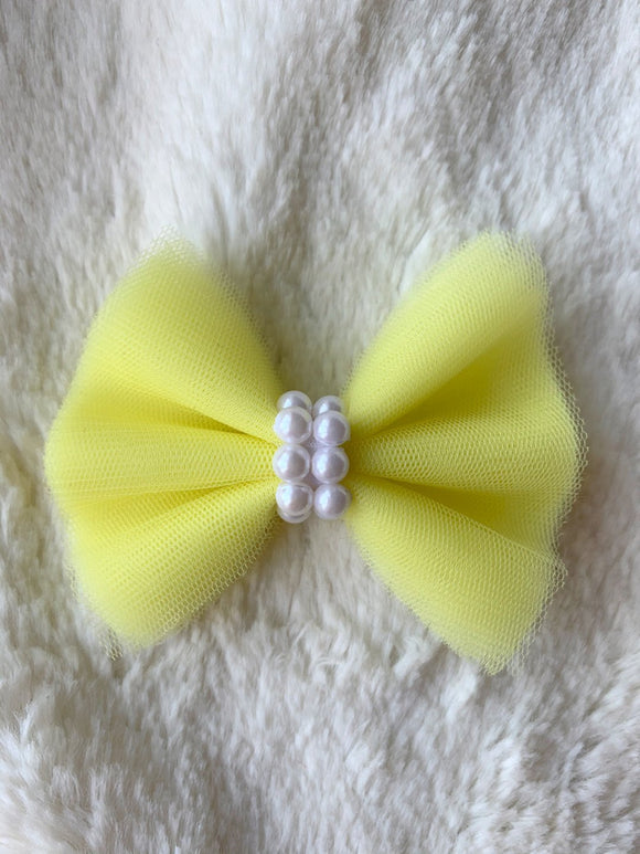 Lemon Athena Bow