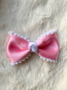 Pink Pompous Bow