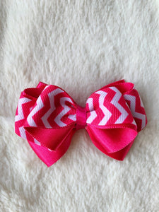 Fuchsia Pink Classy Missy Bow