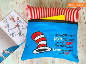 Dr Seuss Book Pocket Reading Pillow